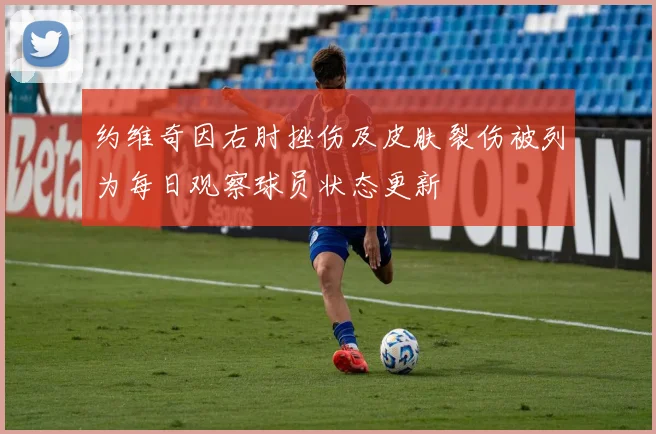 约维奇因右肘挫伤及皮肤裂伤被列为每日观察球员状态更新